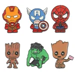Avengers Enamel Lapel Pins Hulk Spiderman Captain America 1 | PricZone