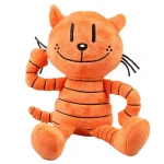 Orange Petey Cat Plush Toy 25cm Cartoon Figure 4 | PricZone Orange Petey Cat Plush Toy 25cm Cartoon Figure 4 | PricZone