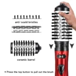 Rotating Volumizer  Styler Hot Air Brush 3 | PricZone
