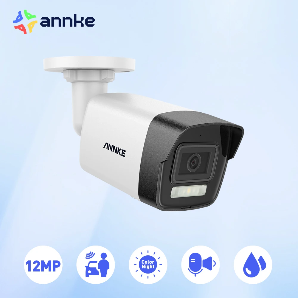 ANNKE 4K Weatherproof IP Bullet Camera with Audio 8MP 1 | PricZone ANNKE 4K Weatherproof IP Bullet Camera with Audio 8MP 1 | PricZone