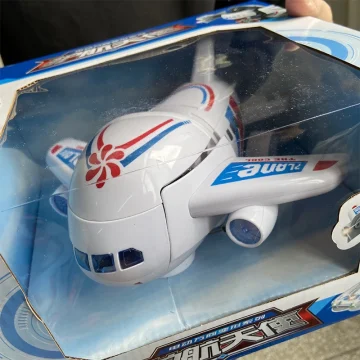 Transforming Robot Plane  Car Toy with Lights and Sounds 2 | PricZone