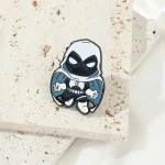 Moon Knight Enamel Lapel Pin   Marvel Series Metal Badge 3 | PricZone
