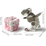 T Rex Transforming Dino Cube Action Figure Toy 5 | PricZone