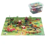 Compact Dino Figurines   Kids Learning Toy Set 1 | PricZone
