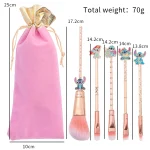 Stitch Cartoon 5pc Makeup Brush Set Anime Gift 2 | PricZone Stitch Cartoon 5pc Makeup Brush Set Anime Gift 2 | PricZone