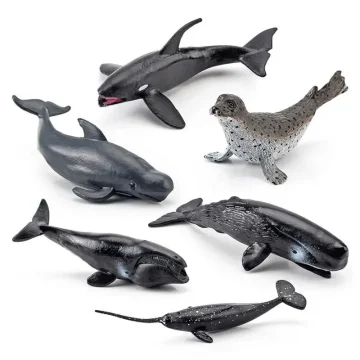 20 Piece Ocean Animal Figurines Toy Set for Cake 2 | PricZone