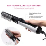 Multifunctional Hair Straightener Comb  Curling Brush 2 | PricZone