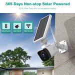 4MP Camcamp Solar CCTV System with PIR and WiFi 2 | PricZone