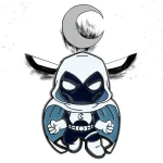 Moon Knight Enamel Lapel Pin   Marvel Series Metal Badge 1 | PricZone