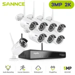 SANNCE 3MP Wireless Security System  NVR 1 | PricZone