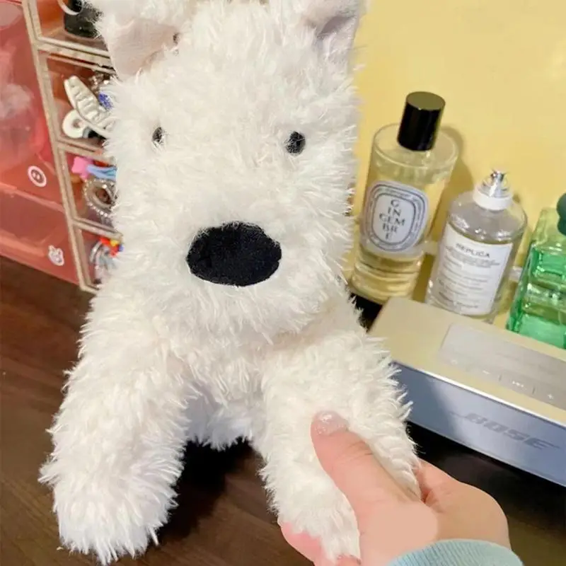 22cm Fluffy Westie Plush Toy 3 | PricZone 22cm Fluffy Westie Plush Toy 3 | PricZone