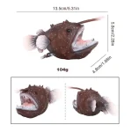 Mini Angler Fish Figurine   Ocean Model Educational Toy 6 | PricZone