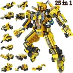 Transforming Robot Blocks  Car Set for Kids Birthdays | PricZone