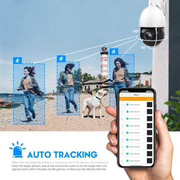 Vikylin 8MP PTZ Camera 25X Zoom  Auto Tracking 2 | PricZone