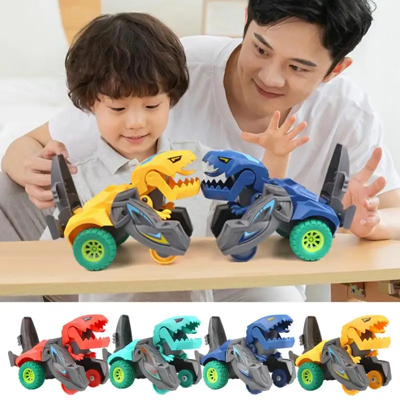 Dino Transformer Toy Car with LED Music for Kids 3+ 5 | PricZone Dino Transformer Toy Car with LED Music for Kids 3+ 5 | PricZone