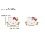 Hello Kitty Anime Cartoon Stud Earrings for Girls 2 | PricZone Hello Kitty Anime Cartoon Stud Earrings for Girls 2 | PricZone