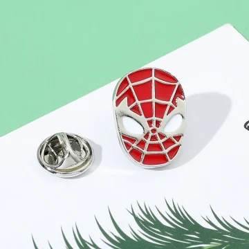 Marvel Superhero Spiderman Metal Badge Brooch for Shirts 2 | PricZone Marvel Superhero Spiderman Metal Badge Brooch for Shirts 2 | PricZone