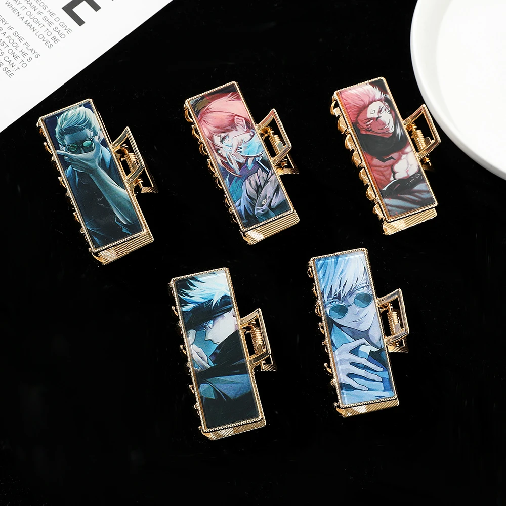 Jujutsu Kaisen Hair Claw Gojo Sukuna Anime Accessory 4 | PricZone Jujutsu Kaisen Hair Claw Gojo Sukuna Anime Accessory 4 | PricZone