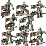 WW2 SWAT  Army Soldiers Toy Building Blocks Set 6 | PricZone