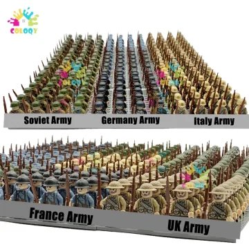 WW2 Army Mini Figures Building Blocks for Boys   Gifts 1 | PricZone