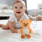 Musical Star Projector Plush Toy for Kids   LED Night Light 3 | PricZone