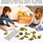 Transforming Robot Blocks  Car Set for Kids Birthdays 6 | PricZone