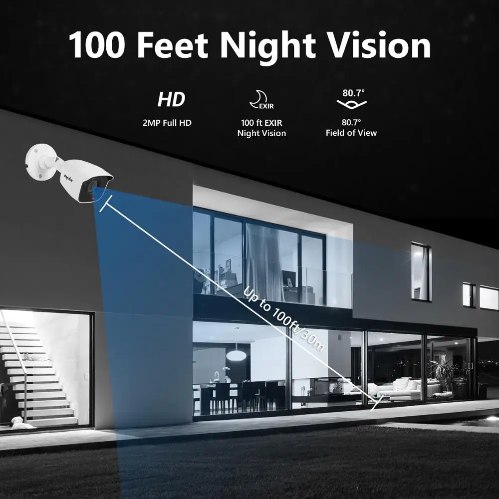 SANNCE 1080P HD Security Camera with IR Night Vision Audio 5 | PricZone SANNCE 1080P HD Security Camera with IR Night Vision Audio 5 | PricZone