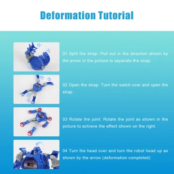 Robot Transforming Watch for Kids   Smart  Fun 2 | PricZone