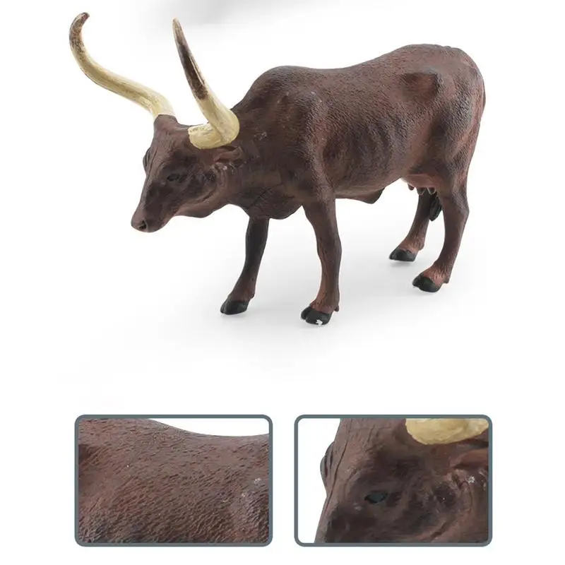 Bull Cattle Figure Educational Action Toy 2 | PricZone Bull Cattle Figure Educational Action Toy 2 | PricZone