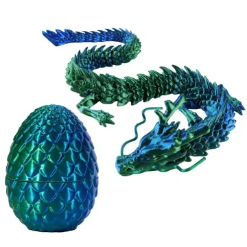 3D Crystal Dragon Figure with Egg   Kids Collectible 1 | PricZone