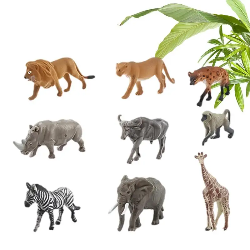 Safari Jungle Figurines Collectible Christmas Toy Set 1 | PricZone Safari Jungle Figurines Collectible Christmas Toy Set 1 | PricZone