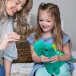Dinosaur  Hippo Cartoon Weighted Plush Toy 3 | PricZone