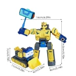 2 in 1 Transform Car Robot  Construction Toy for Kids 6 | PricZone