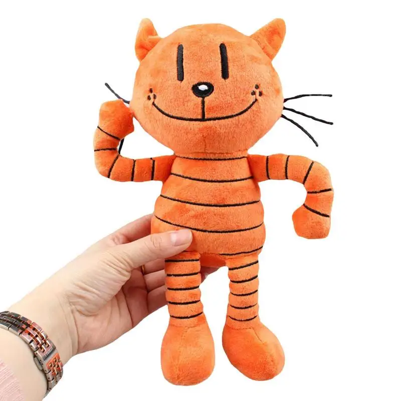 Orange Petey Cat Plush Toy 25cm Cartoon Figure 2 | PricZone Orange Petey Cat Plush Toy 25cm Cartoon Figure 2 | PricZone