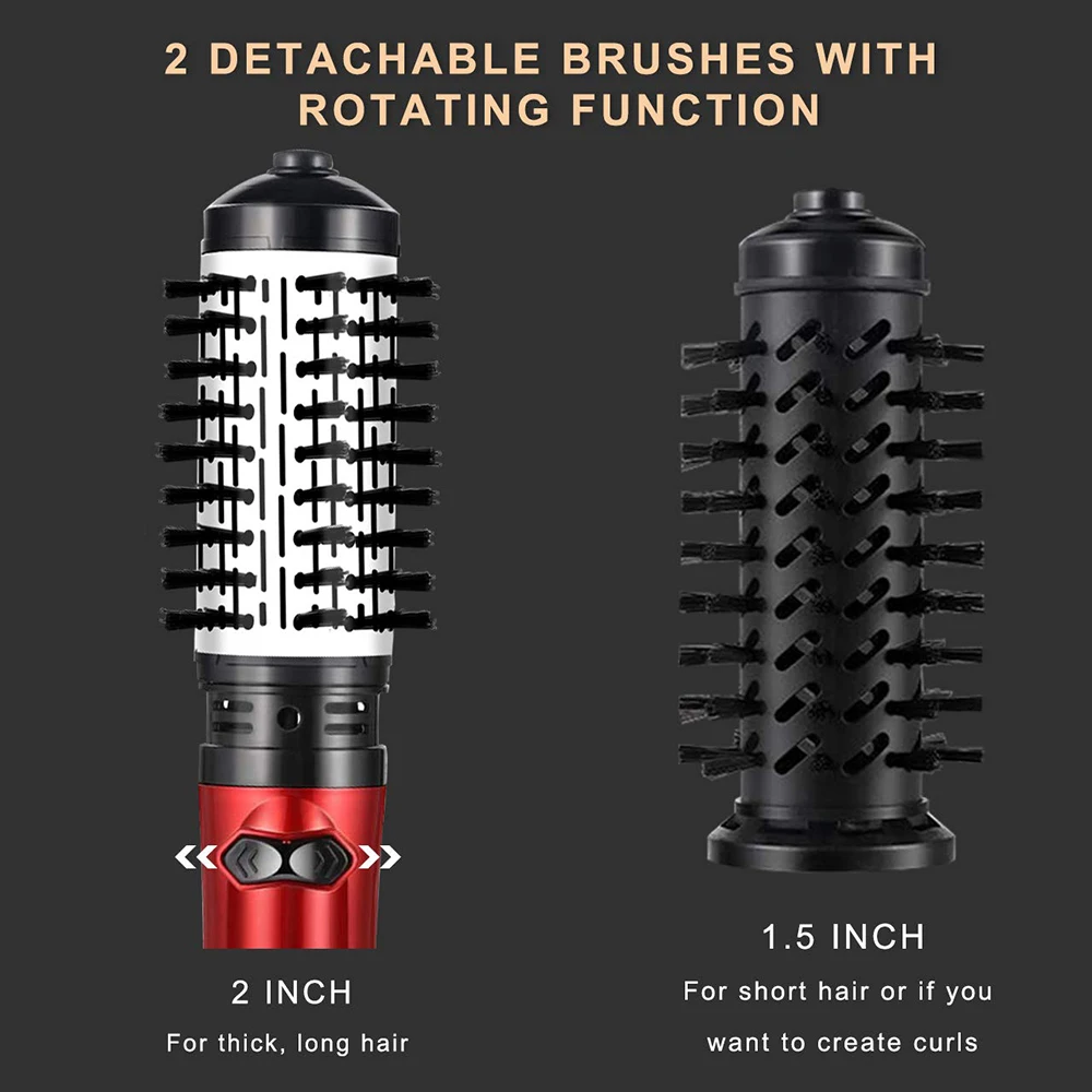 2in1 Hair Dryer Brush Rotating Volumizer Styler 2 | PricZone 2 in 1 Hair Dryer Brush Rotating Volumizer Styler 2 | PricZone