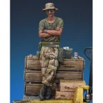 135 US Army Gulf War Driver   Unpainted Resin Figure Kit 1 | PricZone