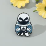 Moon Knight Enamel Lapel Pin   Marvel Series Metal Badge 4 | PricZone