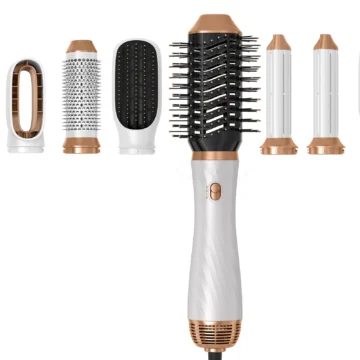5 in 1 Hot Air Comb Set Hair Dryer Curler  Styler 1 | PricZone