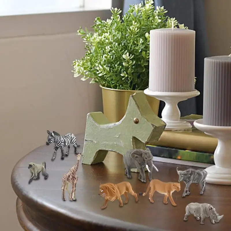 Safari Jungle Figurines Collectible Christmas Toy Set 5 | PricZone Safari Jungle Figurines Collectible Christmas Toy Set 5 | PricZone