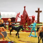 WWII US German Toy Soldiers  Cowboy Indian Set 6 | PricZone