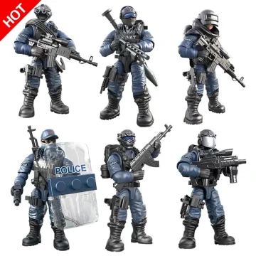 WW2 SWAT  Army Soldiers Toy Building Blocks Set 1 | PricZone