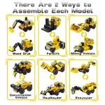 Transforming Robot Blocks  Car Set for Kids Birthdays 4 | PricZone