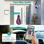 4MP Camcamp Solar CCTV System with PIR and WiFi 5 | PricZone