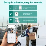 4MP Camcamp Solar CCTV System with PIR and WiFi 6 | PricZone