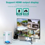 4MP Camcamp Solar CCTV System with PIR and WiFi 3 | PricZone