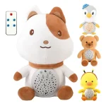 Musical Star Projector Plush Toy for Kids   LED Night Light 6 | PricZone