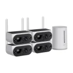 Solar 4MP CCTV Camera Kit with PIR  8000mAh Battery 1 | PricZone