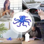 Colorful 3D Octopus Figurine   DIY Stress Relief Toy 4 | PricZone