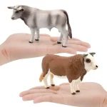Miniature Kawaii Cow Figurine Toy for Kids   Home Decor 4 | PricZone