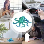Colorful 3D Octopus Figurine   DIY Stress Relief Toy 5 | PricZone